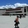 Lhasa Gongkar Airport as seen from the runway.