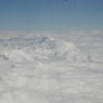 Himalayan peak as seen on flight from Kathmandu to Lhasa.