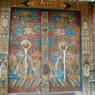 Painted door to Main Assembly hall of Kandze Monastery.&nbsp;