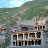 Tibetan house under construction.