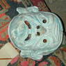A ceramic mask.