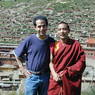 Professor Tenzin Lhakpa [mkhan po bstan 'dzin lhags pa] and Professor David Germano of the University of Virginia.