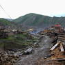 The view down valley of Larung Gar.