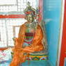 A statue of Padmasambhava inside the college.