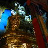 A large statue of Padmasambhava.