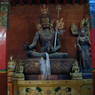 A statue of Padmasambhava.