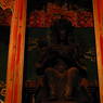A statue of the future Buddha Maitreya.
