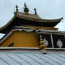 A roof of one of the palace buildings.