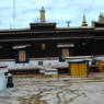 View of the rooftop of the palace.