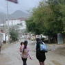 A view of the palace from a street in north Lhasa. ??