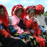 Nomad women waiting for the dances to begin.