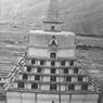 The Champaling stupa before demolition during the Cultural Revolution