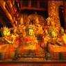Tsongkapa and His Two Spiritual Sons in the Maitreya Chapel