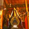 Mortuary Stupa of Abbot mKhyen rab bstan 'dzin in Loseling Assembly Hall
