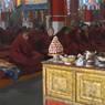 Monks Reciting During the Lu bum festival