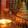 Butter lamp and Mandala in the Buddha of the Three Times Chapel