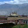 View of Jokhong from roof of Mandala Restaurant