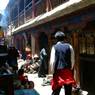 -The inner Entrance lane of rMe ru monastery