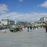 -View eastwards from Jo khang plaza with Jo khang to The back