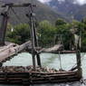 A bridge in the village of bdud ma, in Kong po