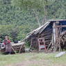 A storage shed in the village of bdud ma, in Kong po
