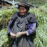A woman in the village of Lo, in Kong po