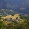 View looking down to Balui