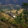 View looking down to Balui