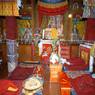 Interior of the main temple, Phur lcog hermitage