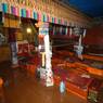 Interior of the main temple, Phur lcog hermitage