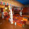 Interior of the main temple, Phur lcog hermitage