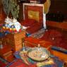 Interior of the main temple, Phur lcog hermitage