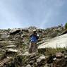 A Sera project team member takes a photo of Ke'u tshang hermitage