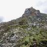 The mountain at the end of the gNas snang valley