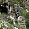 Entrance to a large cave, gNas snang hermitage