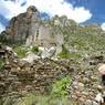 Ruins at mKhar rdo hermitage