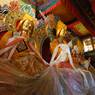 Interior of the main temple, bKra shis chos gling hermitage