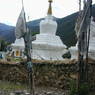 The stupa complex in the village of sMu pa, in Kong po