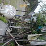 The stupa complex in the village of sMu pa, in Kong po