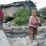 Children in the village of sMu pa, in Kong po