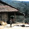 Houses of the poor are made of bamboo strips and mud