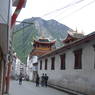Side of temple in Dartsedo (Kangding)