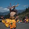 The Juging cham dance to drive away the spirits.
