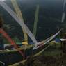 Flags hoisted in windy places