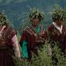 Ladies getting ready for the chha festivals