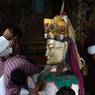 Dressing Gonpo mask for the Chha festival