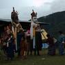 Womans receiving blessing from Nubchham