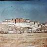 South face of Potala with Zhöl village at base and grassy foreground. Copyright Pitt Rivers Museum, University of Oxford 1998.157.64