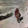 A monk official rides to Potala during New Year festivities. Copyright Pitt Rivers Museum, University of Oxford 1998.157.94